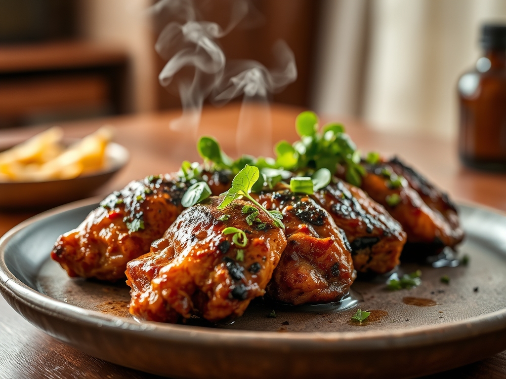 Freshly prepared authentic jerk chicken recipes