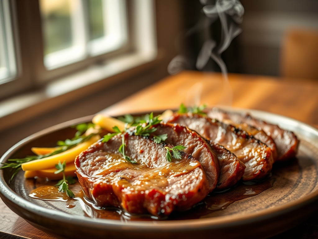 Freshly prepared bottom round beef recipes