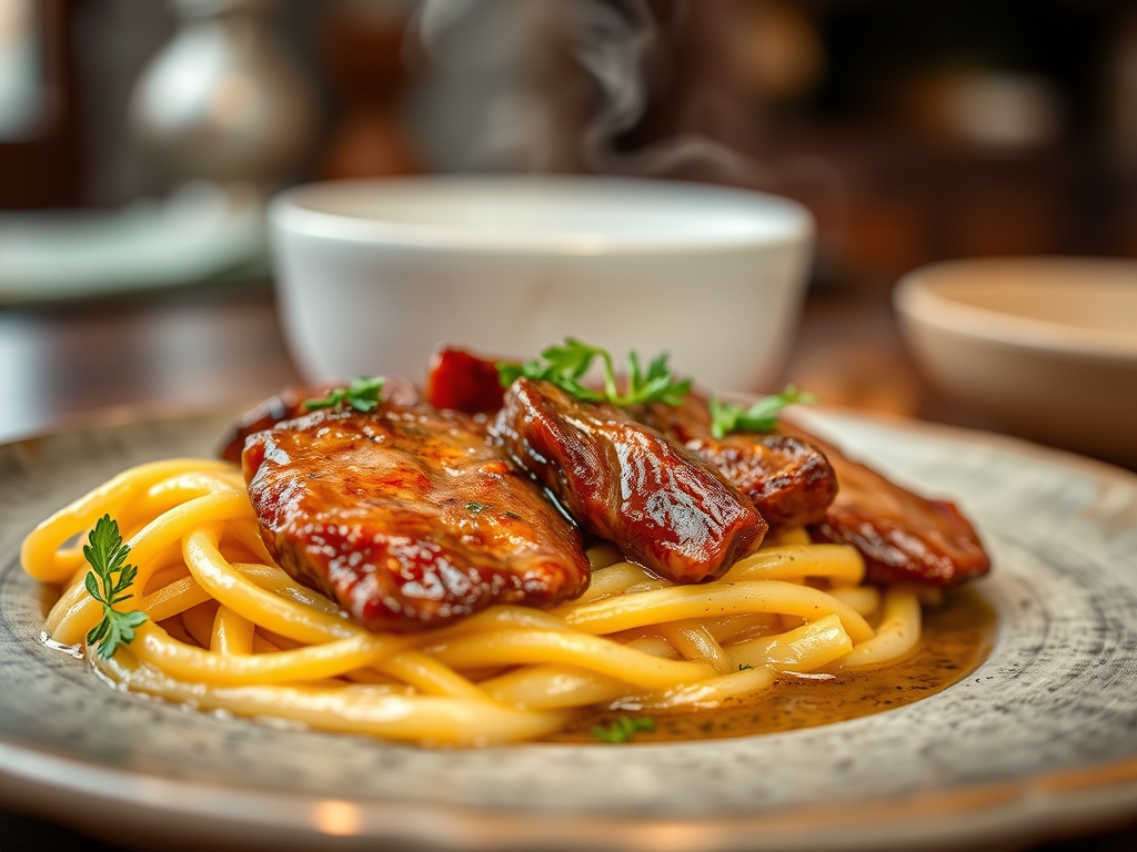 Freshly prepared butter beef recipes