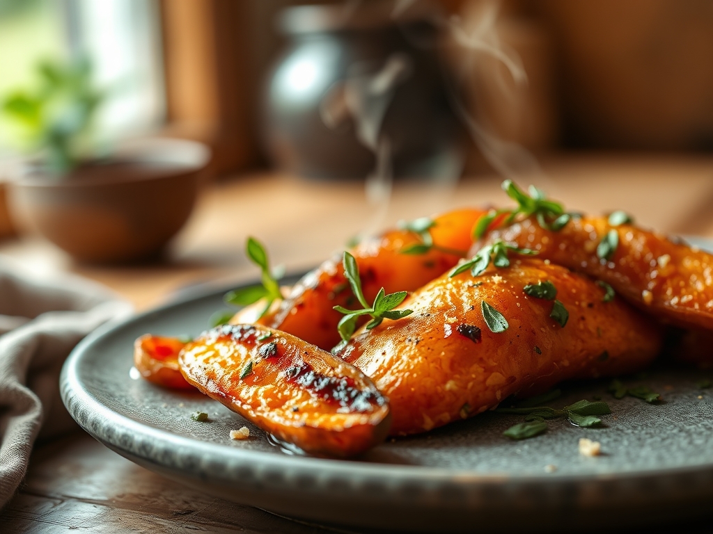 Freshly prepared easy roasted sweet potato recipes