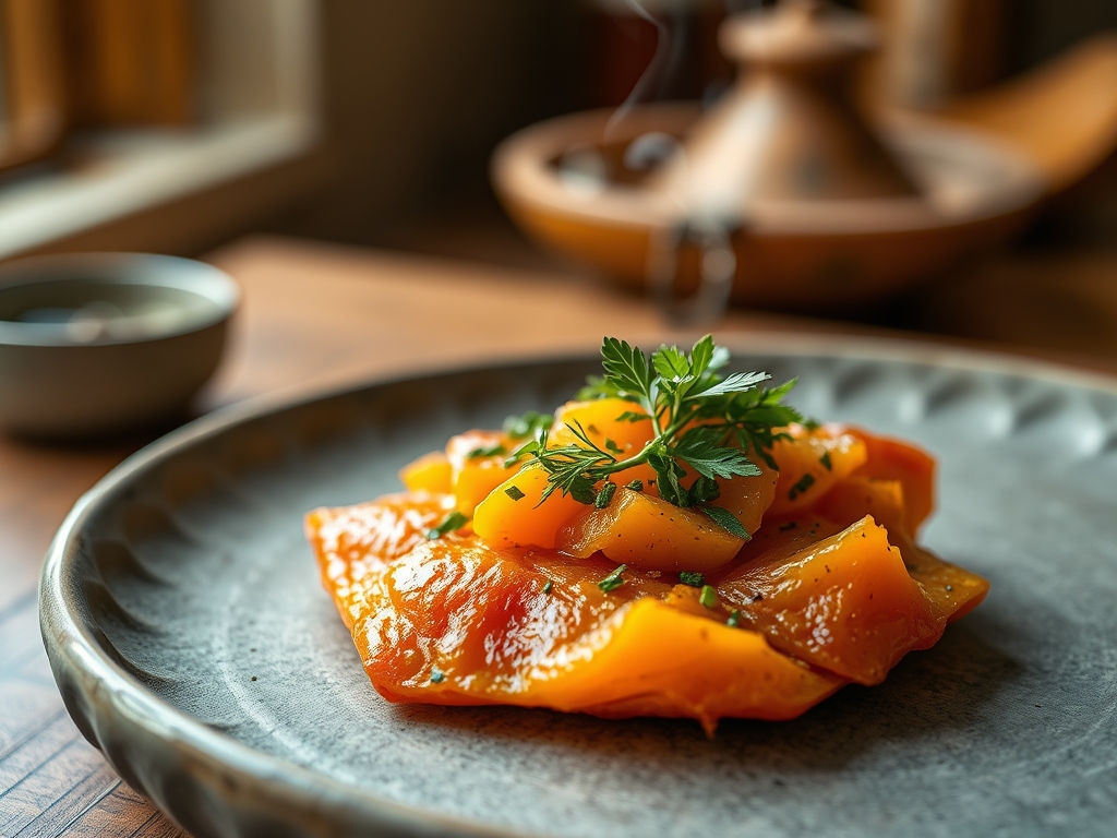 Freshly prepared fresh sweet potato recipes