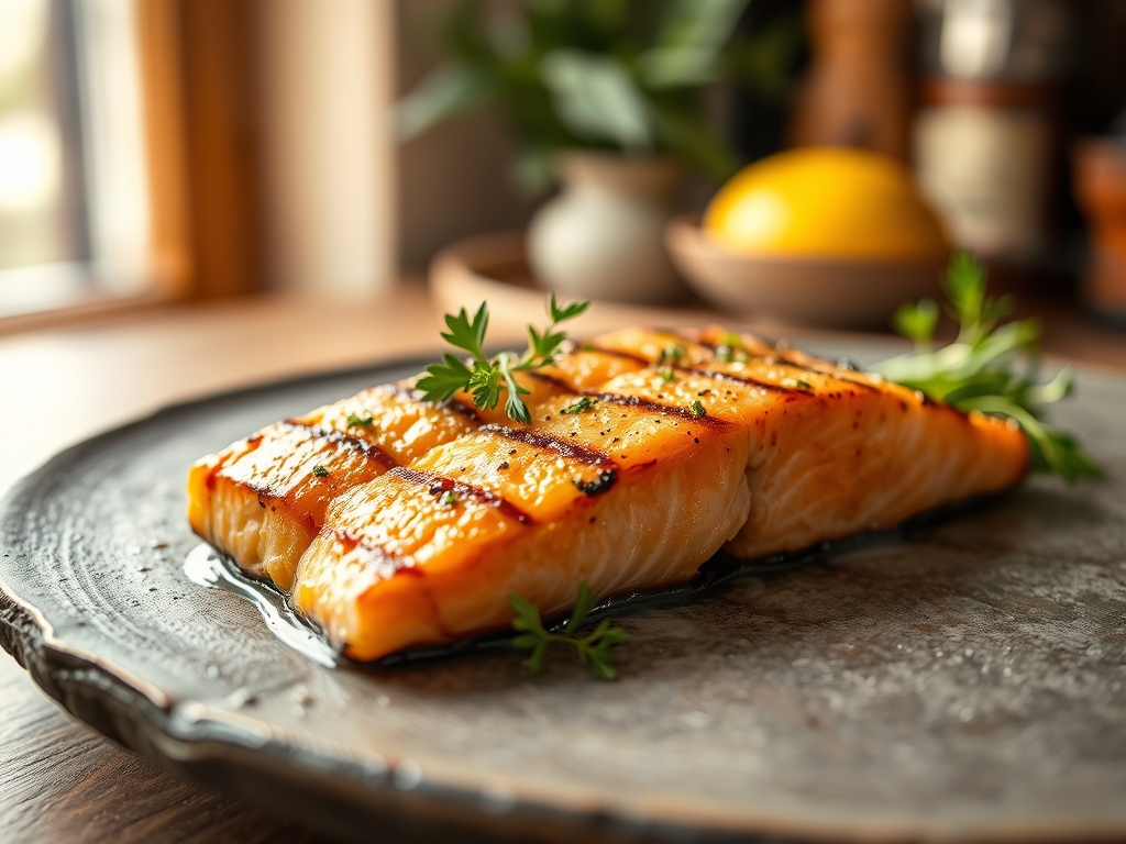 Freshly prepared grilled lemon salmon recipes