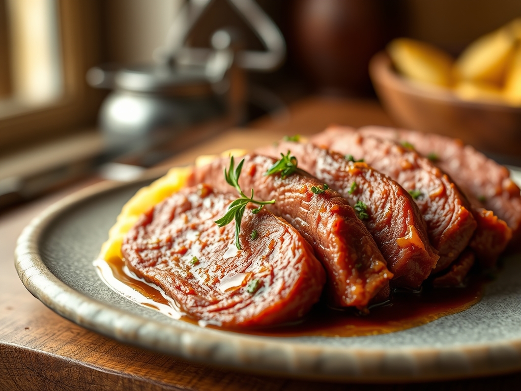 Freshly prepared homemade corned beef recipes