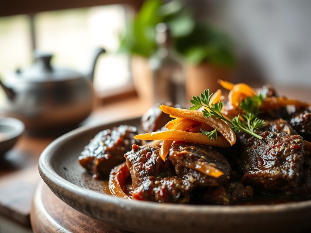 Freshly prepared hot beef recipes