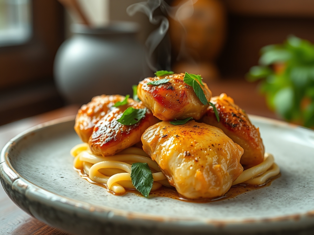 Freshly prepared mochiko chicken recipes