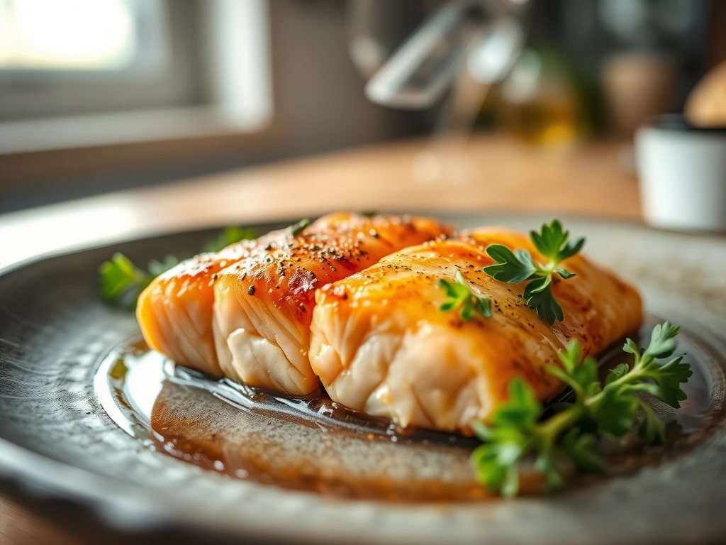 Freshly prepared pacific salmon recipes