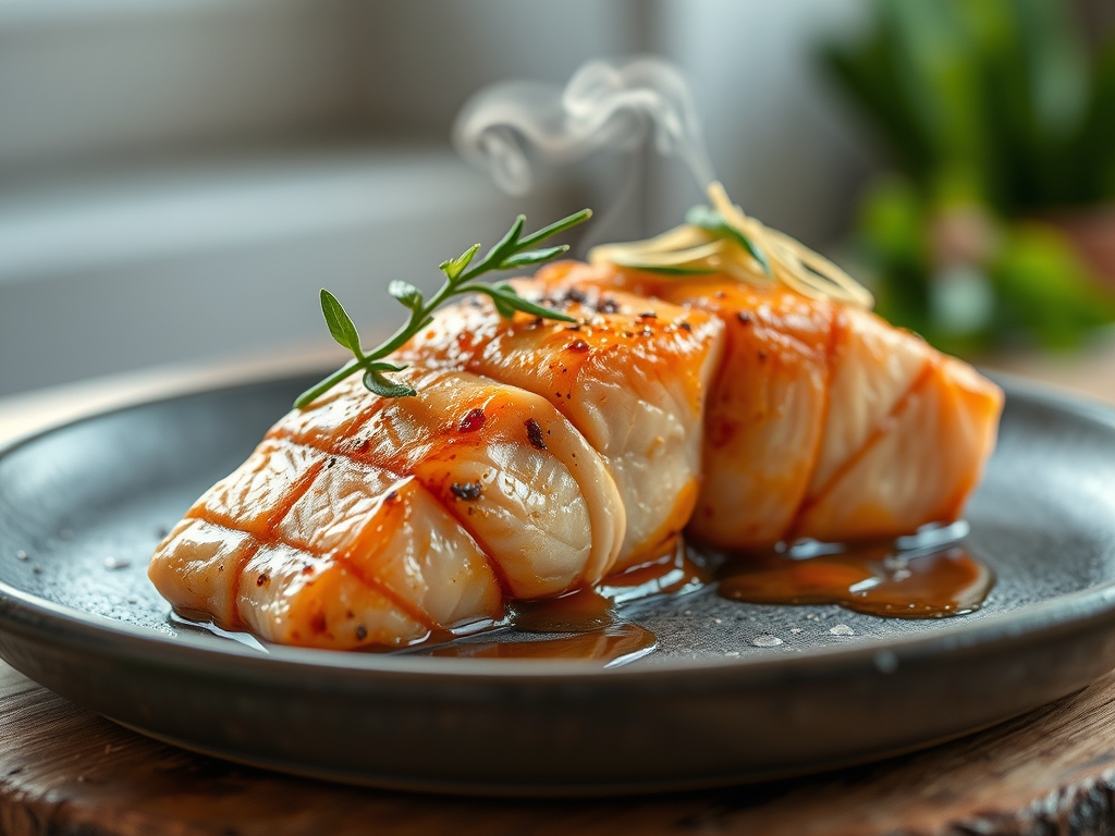 Freshly prepared restaurant salmon recipes