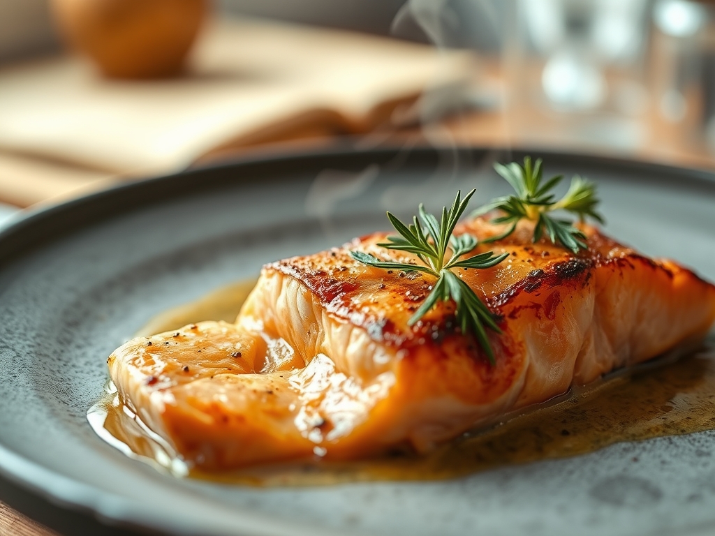 Freshly prepared salmon recipes for passover