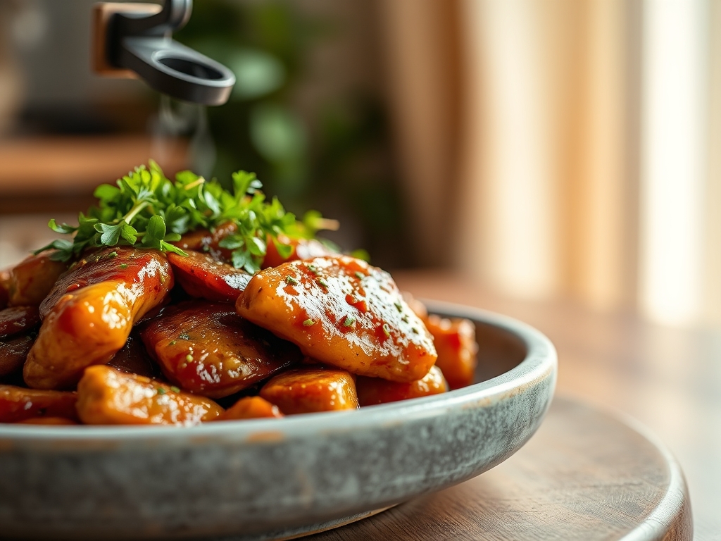 Freshly prepared soy chicken recipes