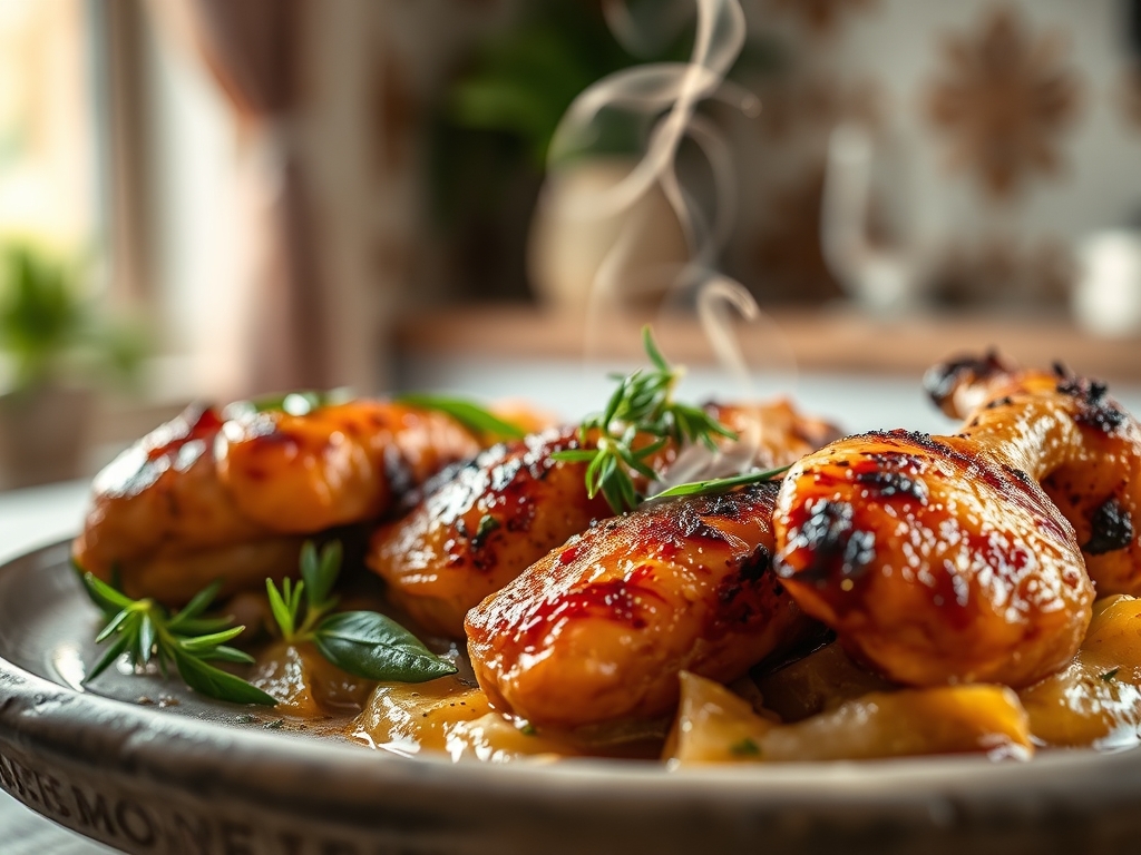 Freshly prepared stove chicken recipes